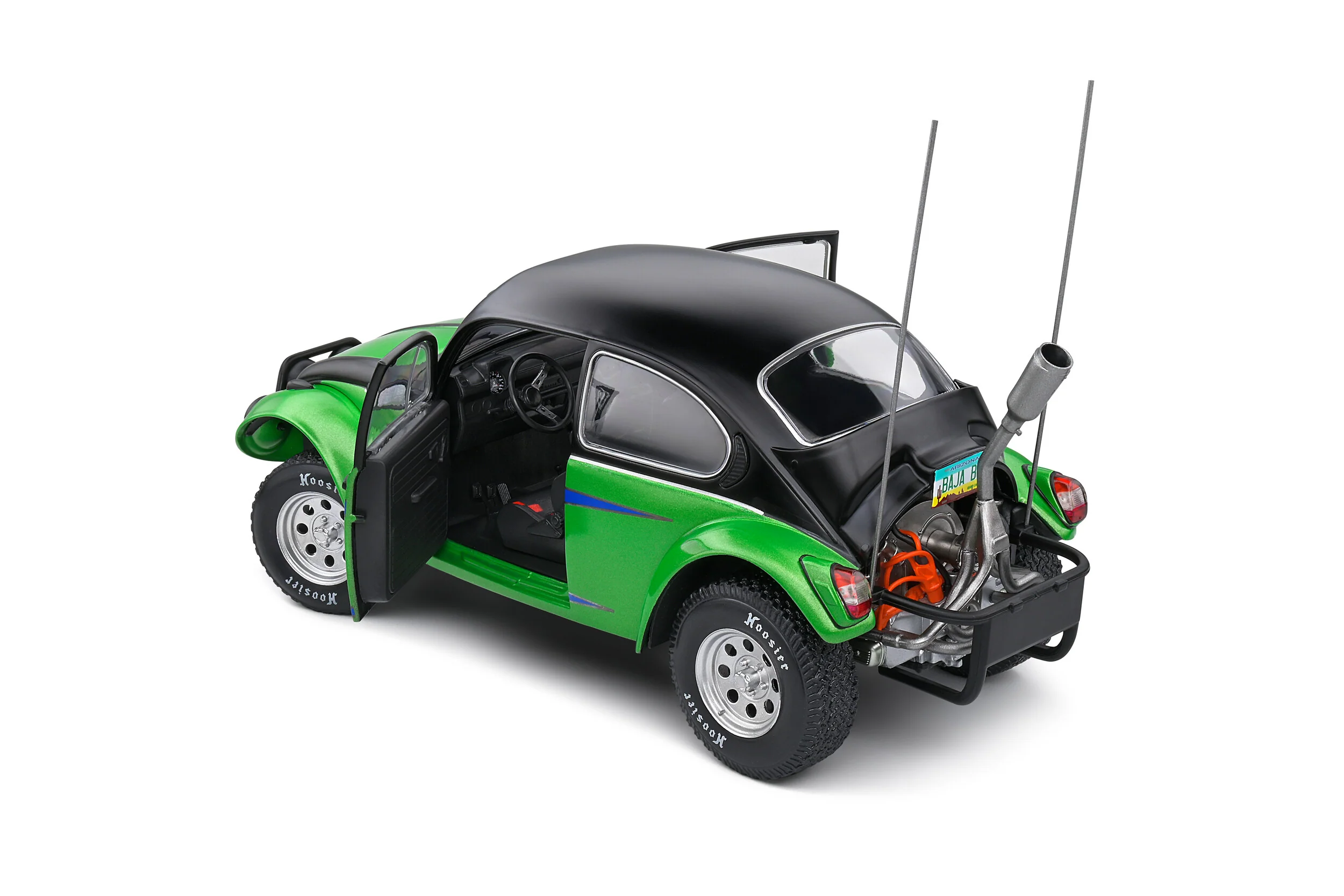 Volkswagen Coccinelle Baja 1/18 vert – miniature métal – Image 5