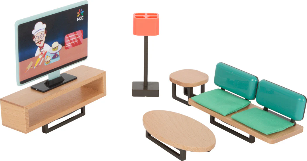 Set de meubles maison de poupée Moderne – Image 2