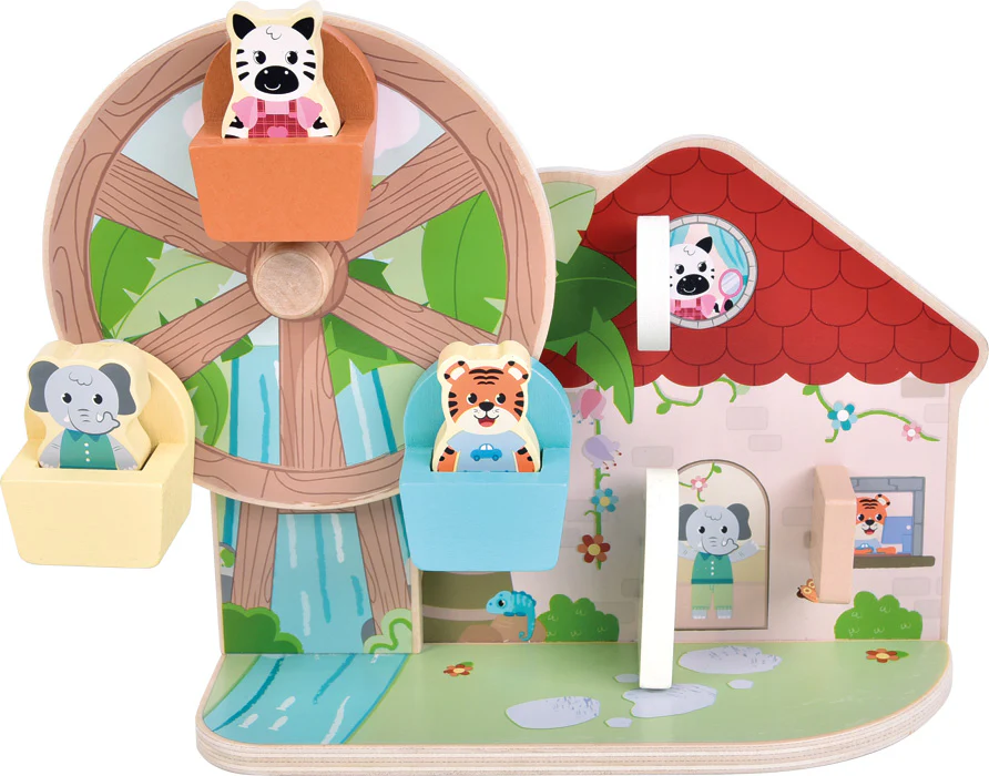 Jouet de motricité Grande roue "Jungle Friends" – Image 2