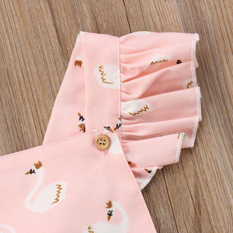 Combinaison robe motif cygne – Image 4