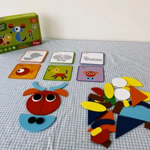 Jeu de Tangram en Bois