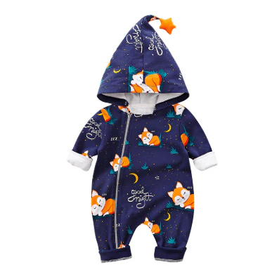 Combinaison pour bébé motif renard – Image 6
