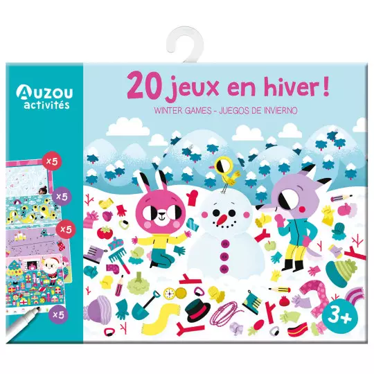 Ma pochette de jeux "20 jeux en hiver !"