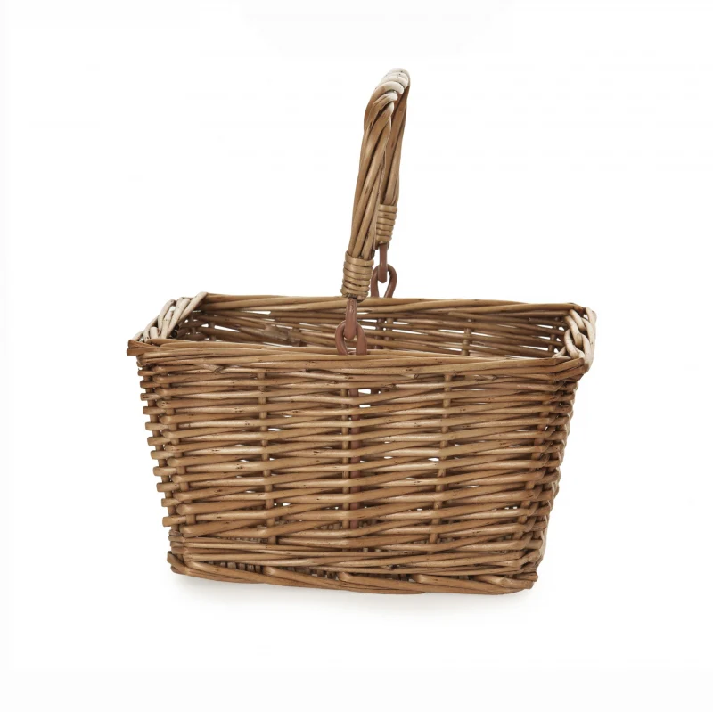 Panier de courses jouet en osier enfant 20x15x11 cm