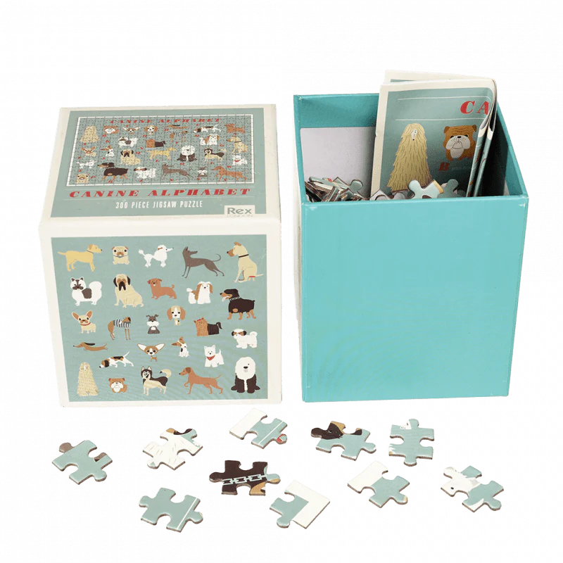 Puzzle 300 pièces chiens - Alphabet canin Best in Show – Image 2
