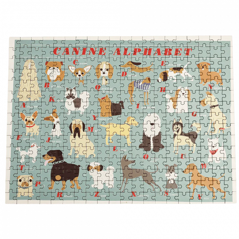 Puzzle 300 pièces chiens - Alphabet canin Best in Show – Image 4
