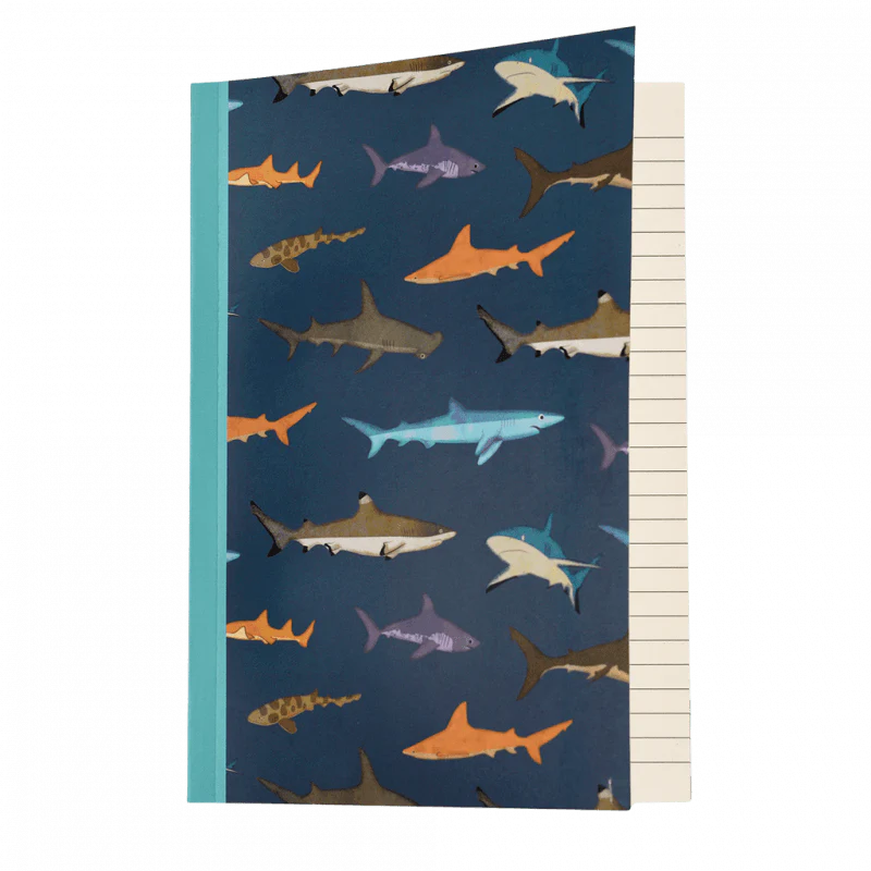 Carnet A5 Requins ligné - 60 pages – Image 2