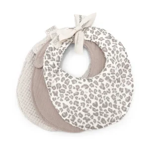 Ensemble de 3 bavoirs à imprimé doux - soft print