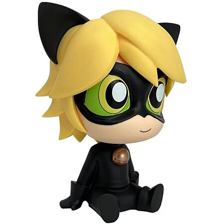 Tirelire Miraculous Chat Noir Chibi 17 cm