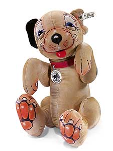 Steiff Bonzo réplique 1927 mohair 33 cm, Édition limitée 750