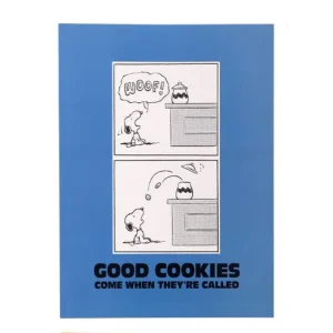 Carnet de notes Snoopy Good Cookies 19 x 26 cm