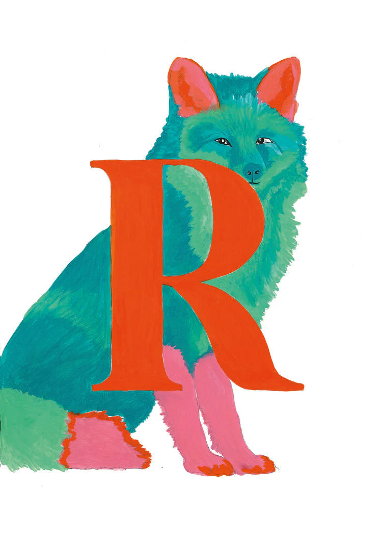 Cadre Lettre R - Alphabet A Spell On You, Mary Clerté