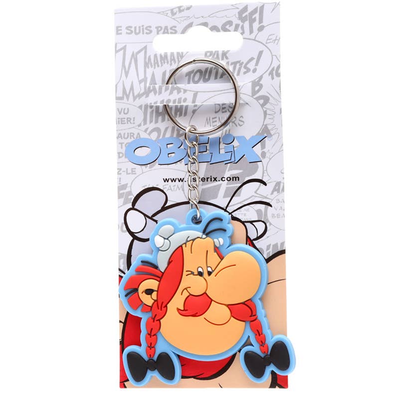 Porte-clés Astérix et Obélix en PVC et métal – Image 3