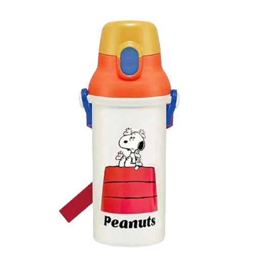 Gourde Snoopy à rabat avec sangle
