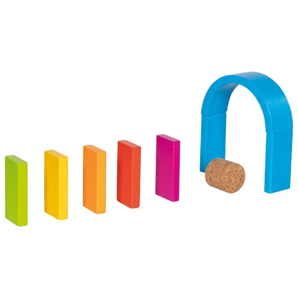 Blocs de construction en bois et liège pour enfants – Image 3