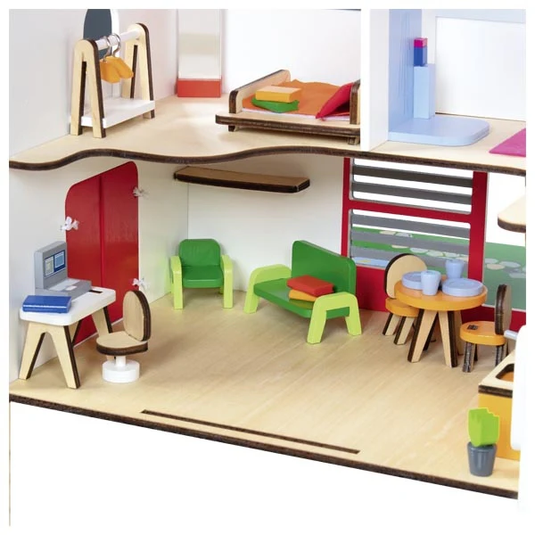 Maison de poupée Eco House en bois – Image 4