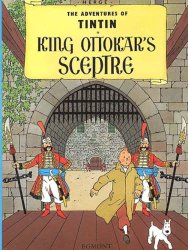 Tintin: Le Sceptre d'Ottokar - Anglais Relié