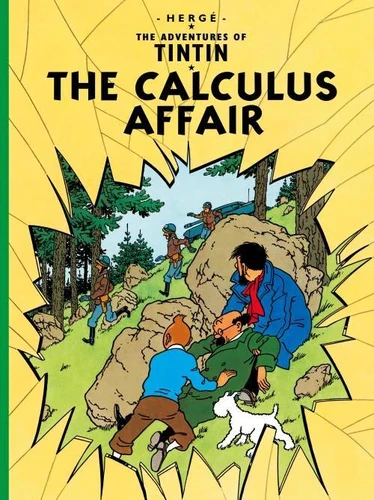 Tintin L'Affaire Tournesol - Édition anglaise rigide