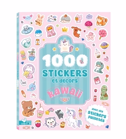 Stickers Kawaii 1000+ et 16 décors à compléter