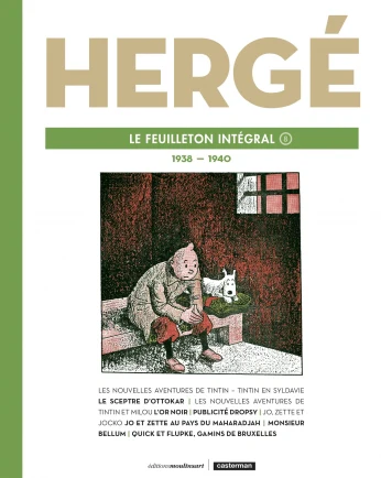Tintin Hergé - Le Feuilleton intégral 1938-1940 Tome 8
