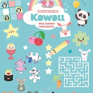 Bloc de jeux Kawaii - Mes kawaii amusants