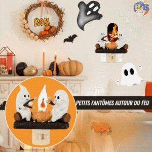 Décoration Halloween; Veilleuse bébé :  Gentils-Fantômes™👻