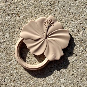 Anneau de Dentition Beige | Flower Power