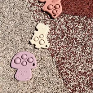 Anneau de Dentition | Pop-It Crème, Rose, Mauve