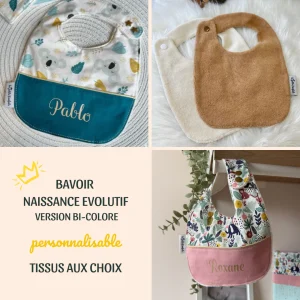 Le Bavoir à Personnaliser avec Prénom