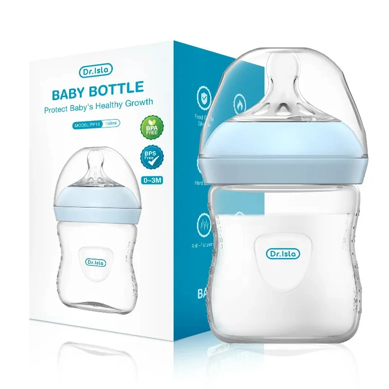 Biberon Anti-colique - avec poignée - sans BPA 150/240/330ML Dr Isla – Image 5