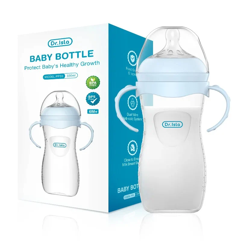 Biberon Anti-colique - avec poignée - sans BPA 150/240/330ML Dr Isla – Image 7