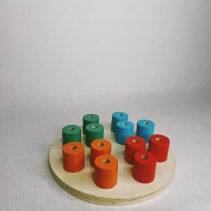 Jouet d'Empilage en Bois 'Jeune Ingénieur '