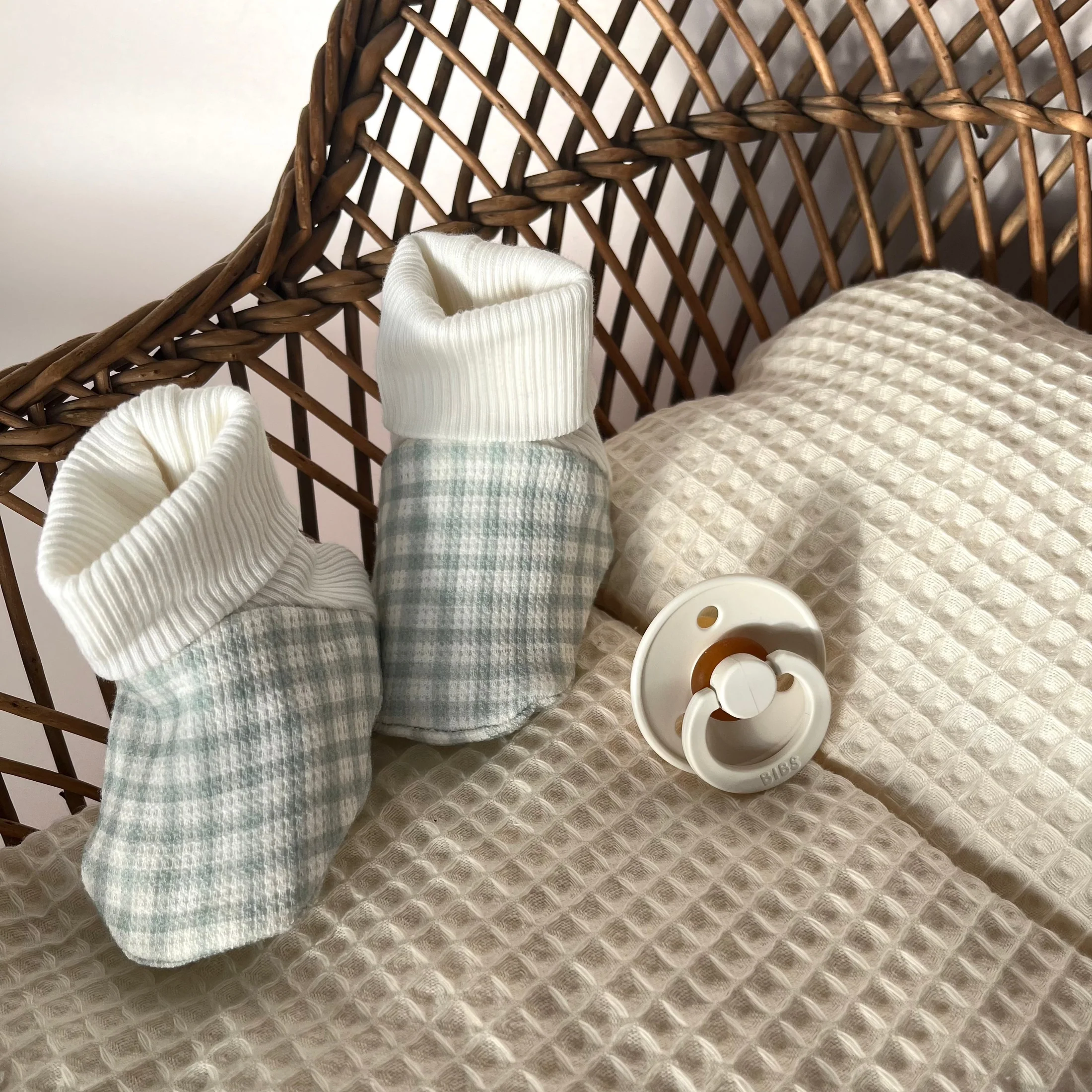 Chaussons en tissu pour bébé – Image 6