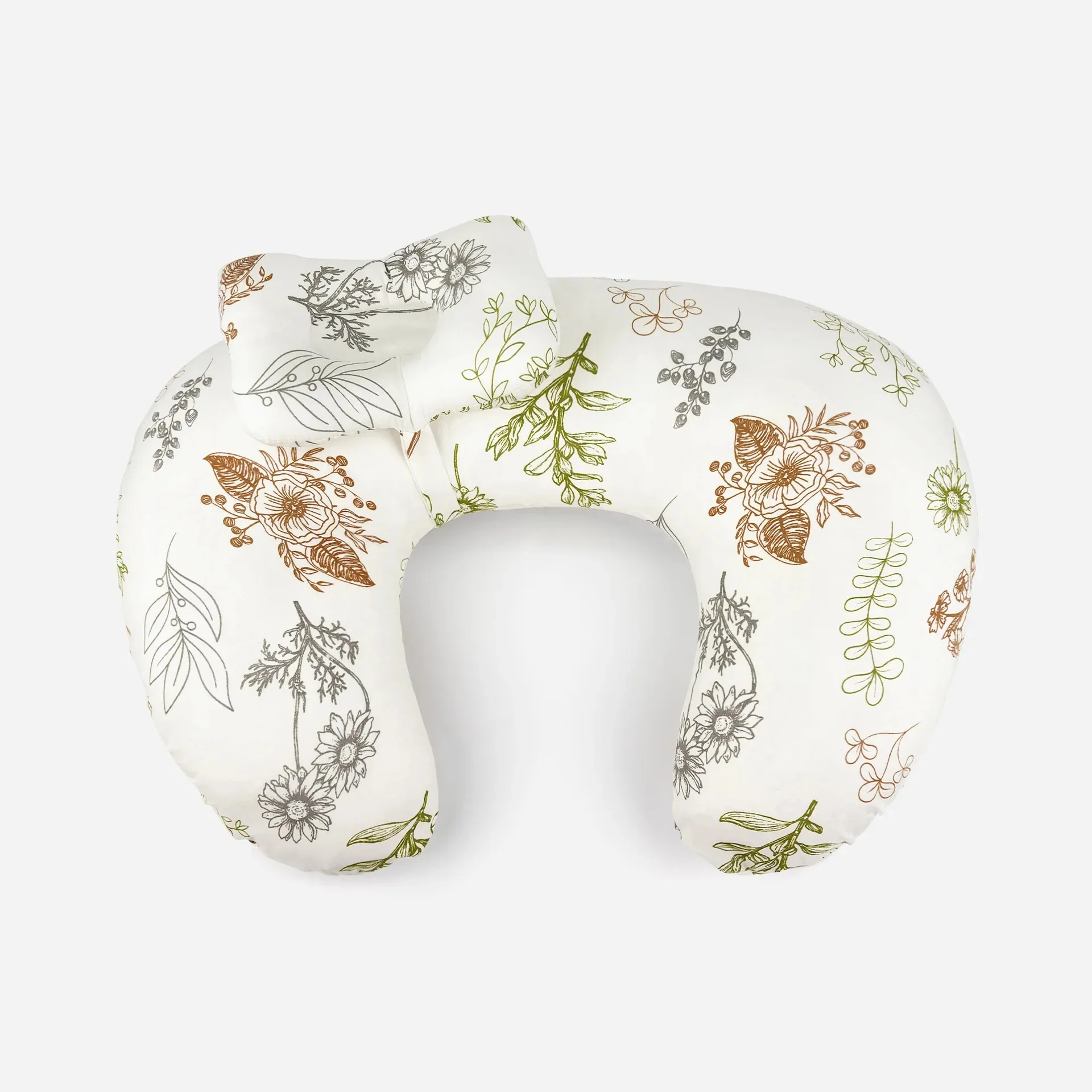 Coussin d'allaitement en forme de U – Multifonctionnel avec housse amovible