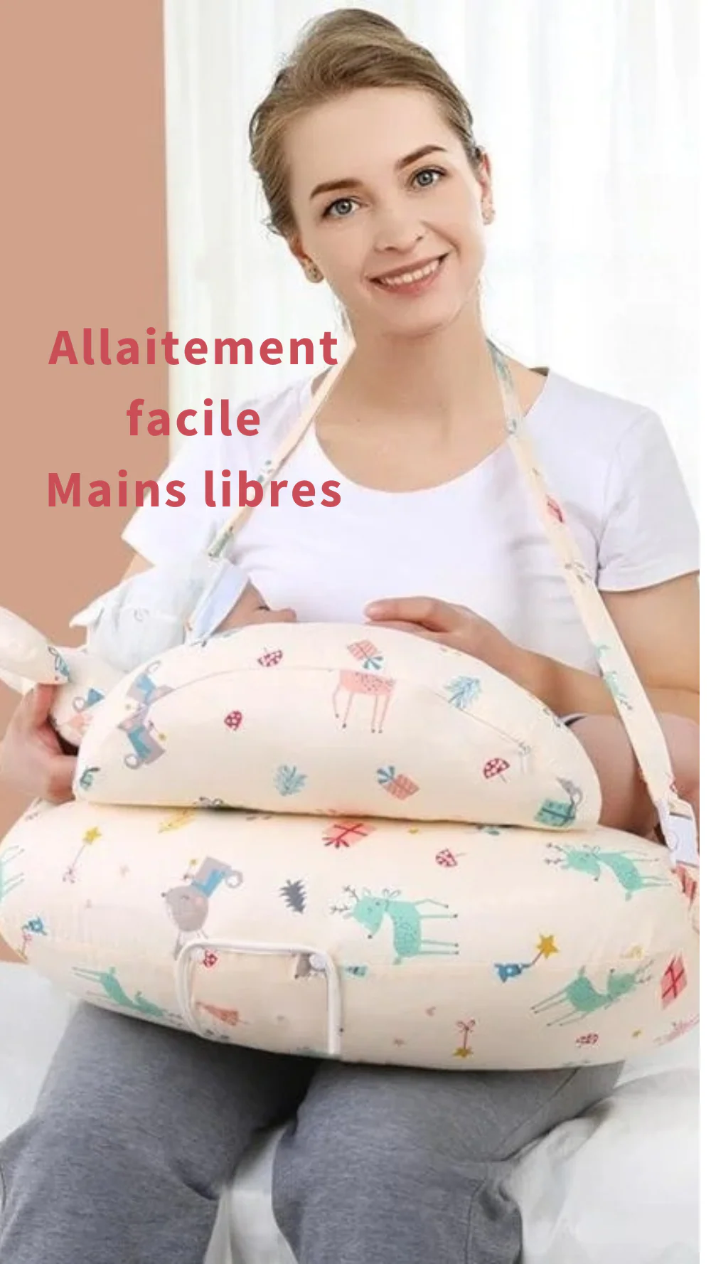 Coussin d'Allaitement - Ensemble de 3 pièces-bandoulière pour un confort optimal – Image 4