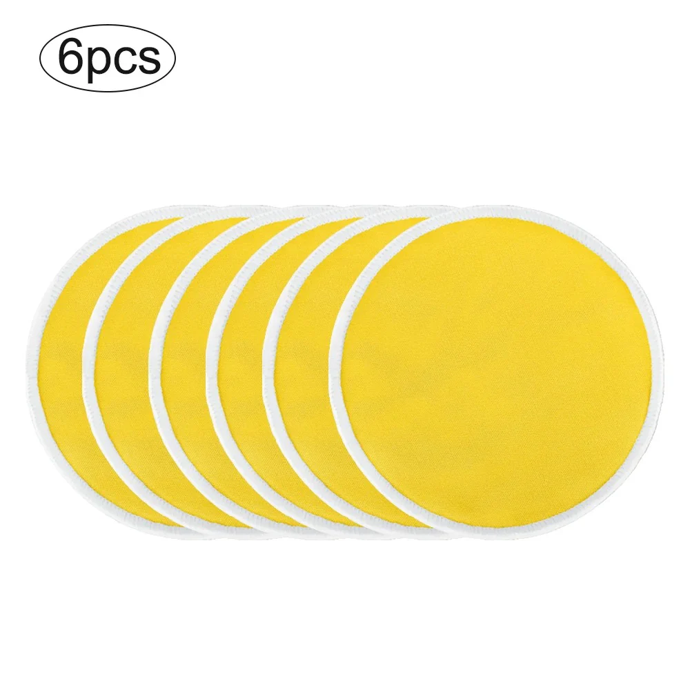 Coussinet d'allaitement - Lavable Et Ecologique, 6 pièces- (Rose- Rouge- Jaune) – Image 5