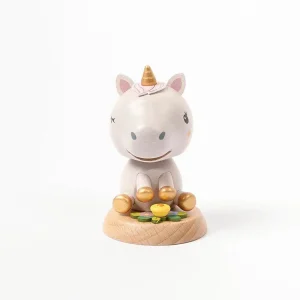 Figurine Licorne bobblehead à tête oscillante