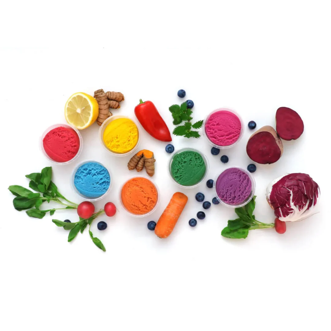 Coffret 4 pots pâte à modeler naturelle & vegan “Yuki” – Image 2