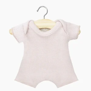 Babies – Body shorty en maille nid d’abeille pétale