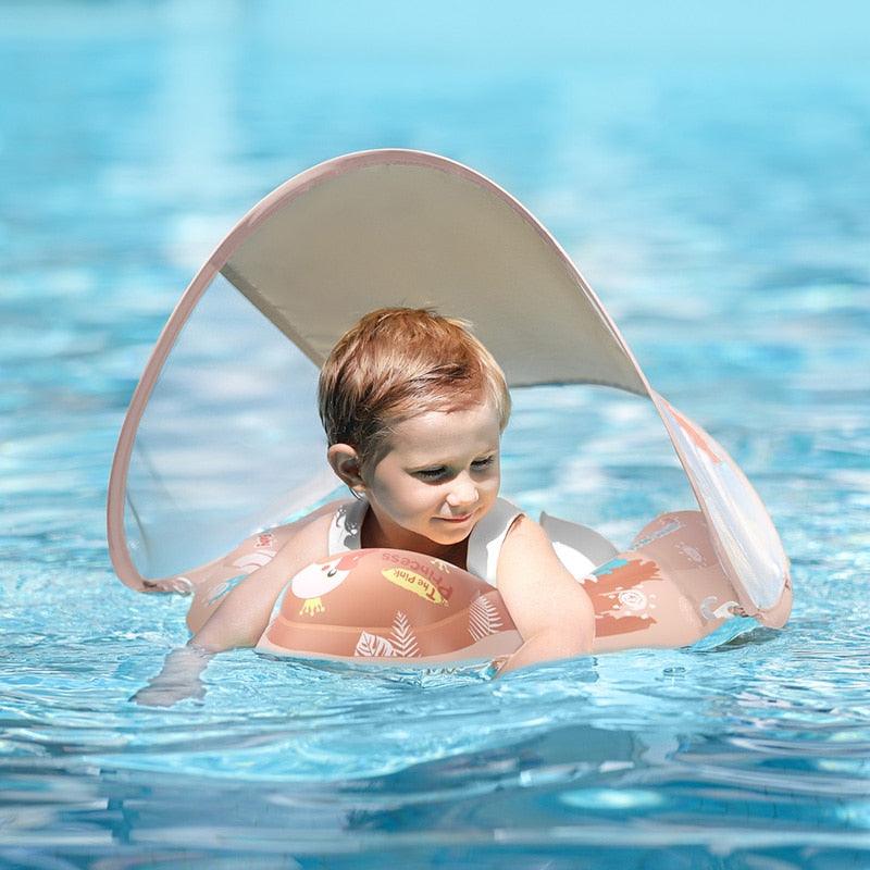 bouée bébé avec pare soleil – Image 2