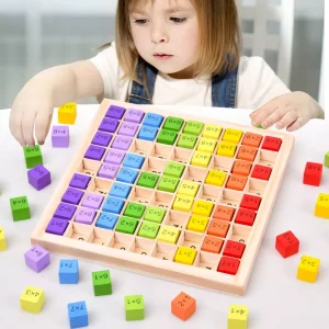 JEU MATHÉMATIQUE: table de multiplication et Blocs pour l'aide au devoir🧮