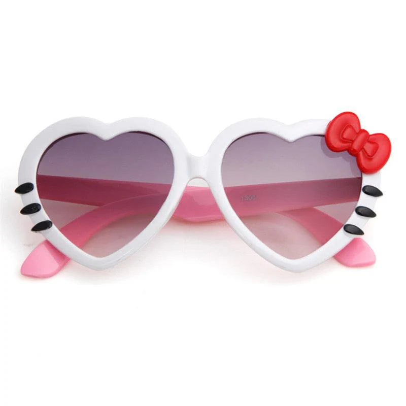 Lunette de soleil en coeur et noeud de papillon – Image 6