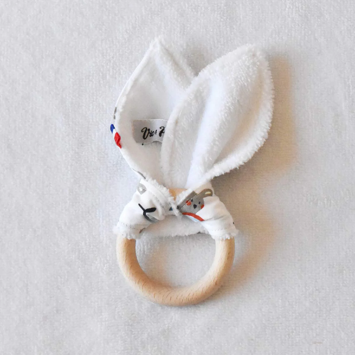 Hochet lapin anneau de dentition – Image 4