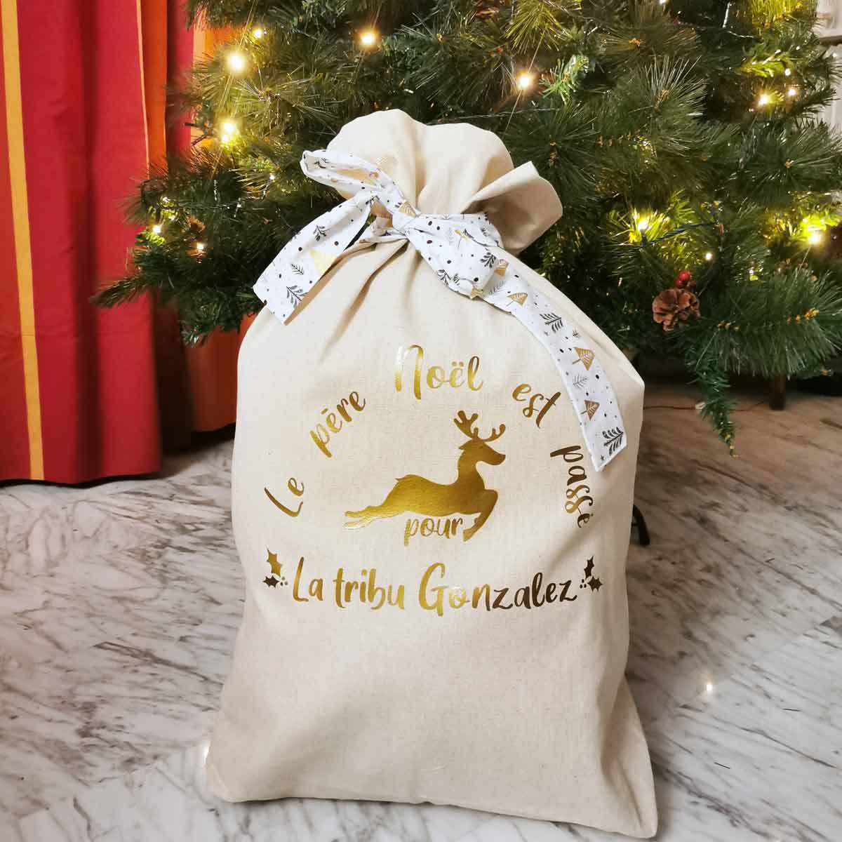 Hotte de Noël personnalisable – Image 5