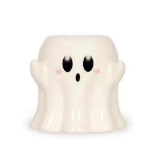 Bougie parfumée Halloween Fantôme - ambre, céramique, 40 h
