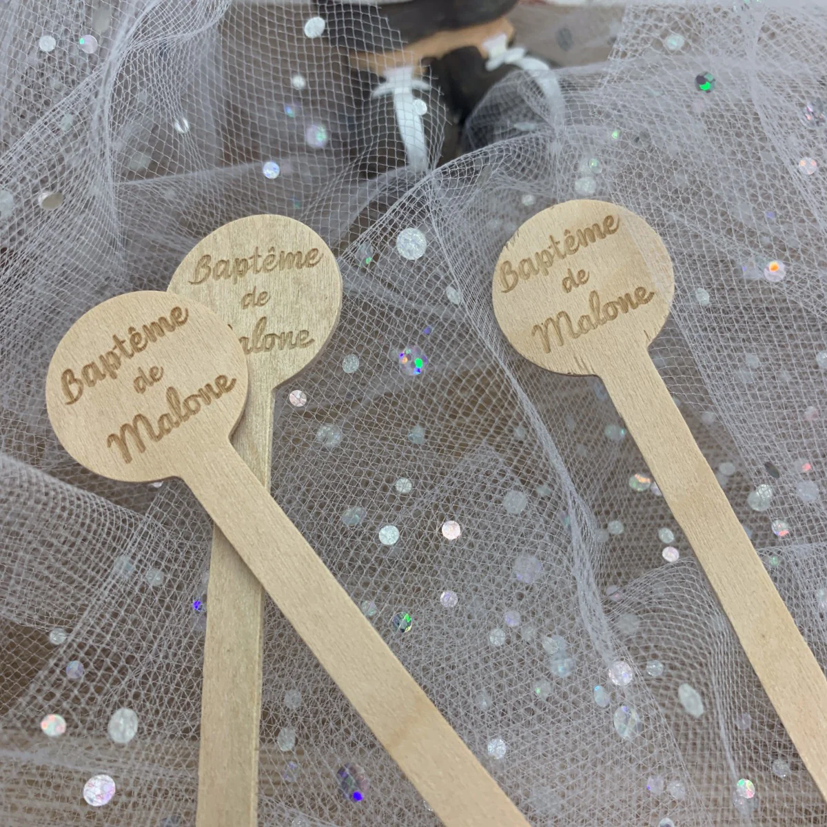 Agitateurs à boissons personnalisé en bois x400 – Image 3