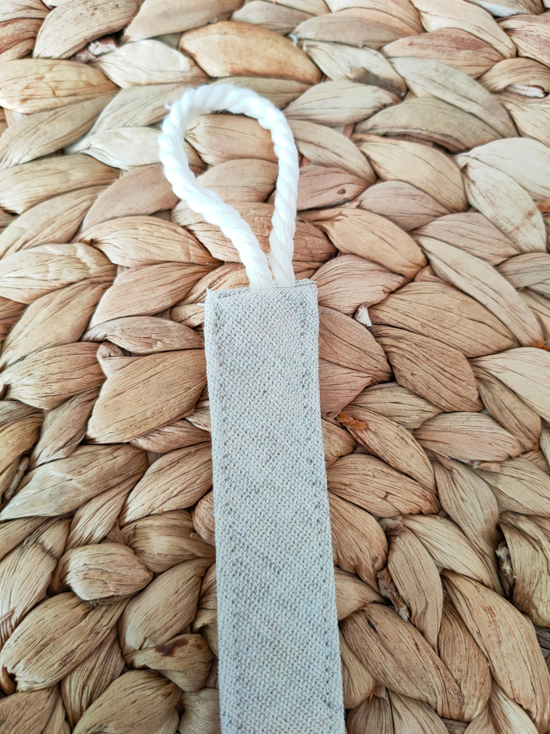 Attache Tétine Lin beige ivoire – Image 4