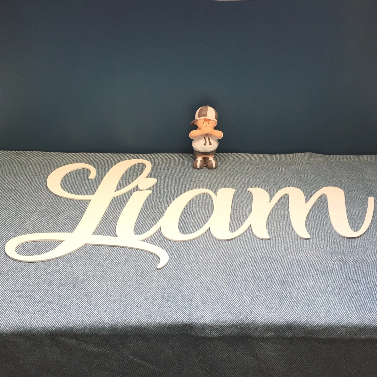 Prénom, mot géant en bois personnaliser - Décoration de chambre ou de fête, anniversaire, cadeau de naissance, baby shower – Image 3