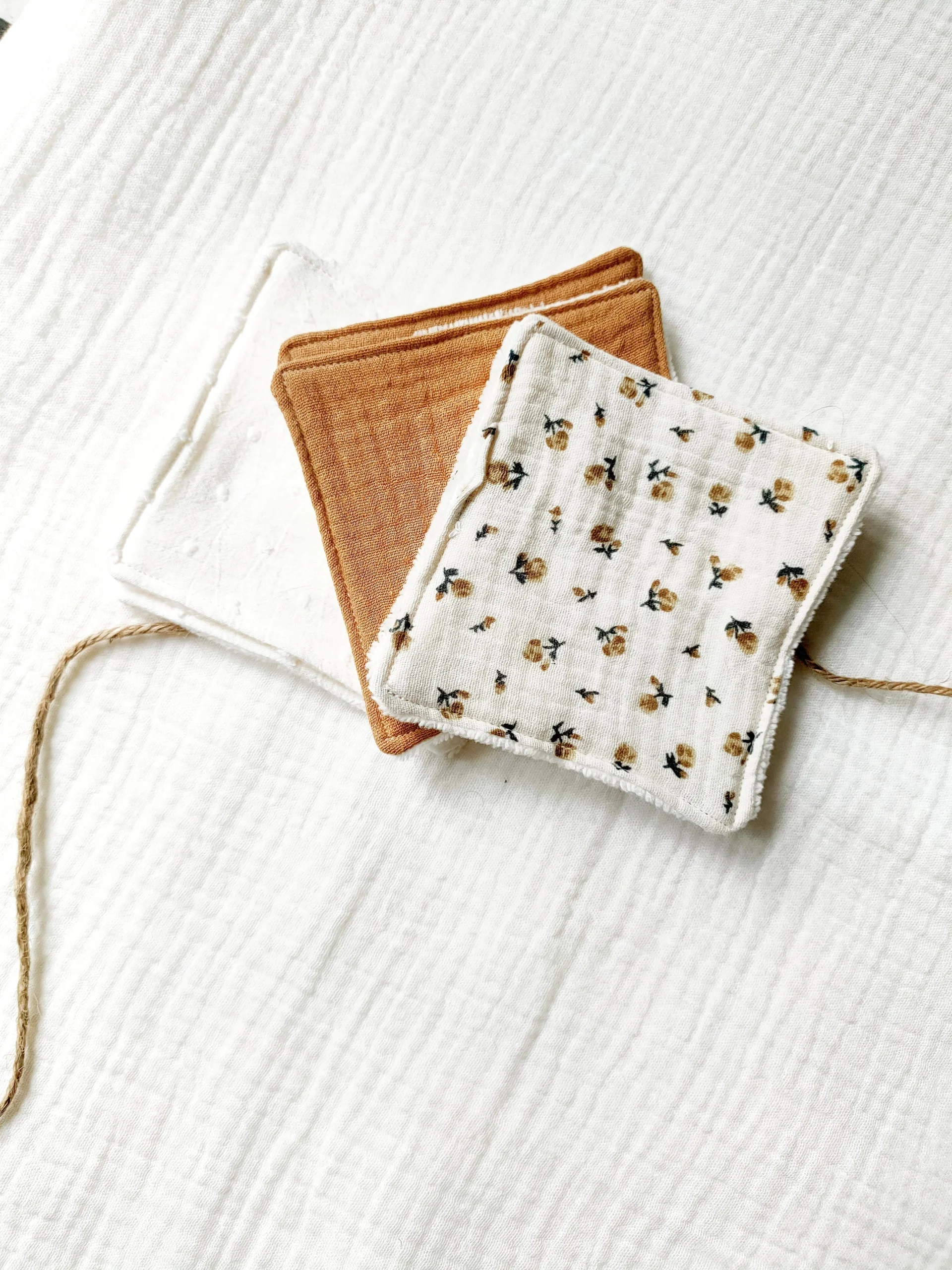 Lot De 6 lingettes Camel Bohème – Image 3