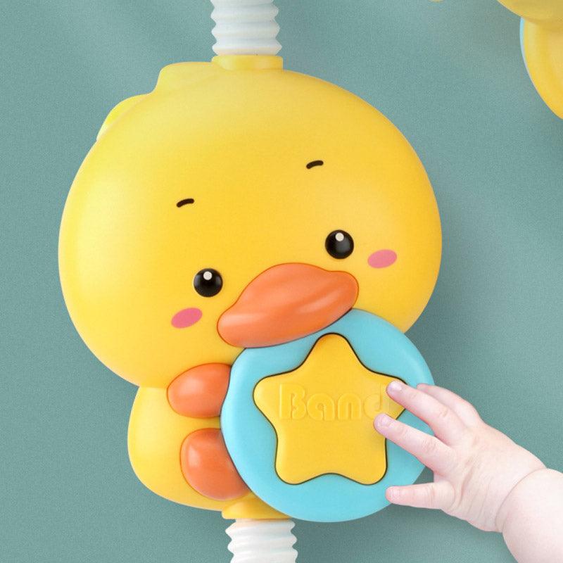 Jouet de bain à jet d'eau en forme de poussin – Image 3